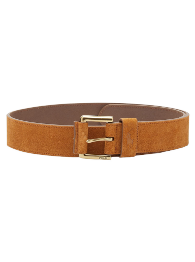 Bälten Polo by Ralph Lauren Suede Belt Tan Brun | 405854526002