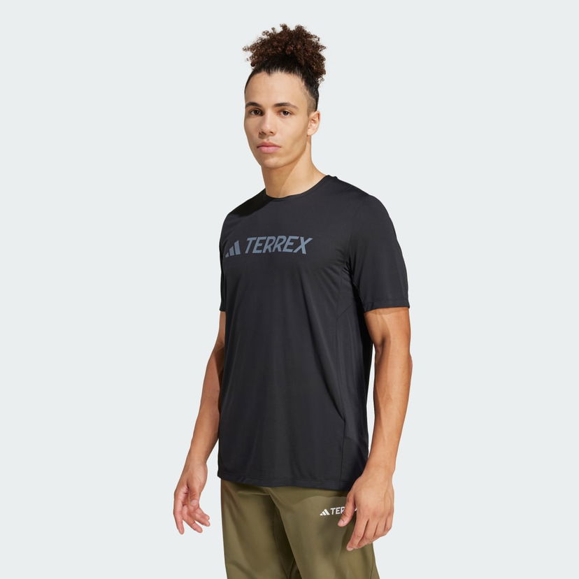 T-shirt adidas Performance Terrex Multi Climacool Logo Tech T-Shirt Svart | JI9234