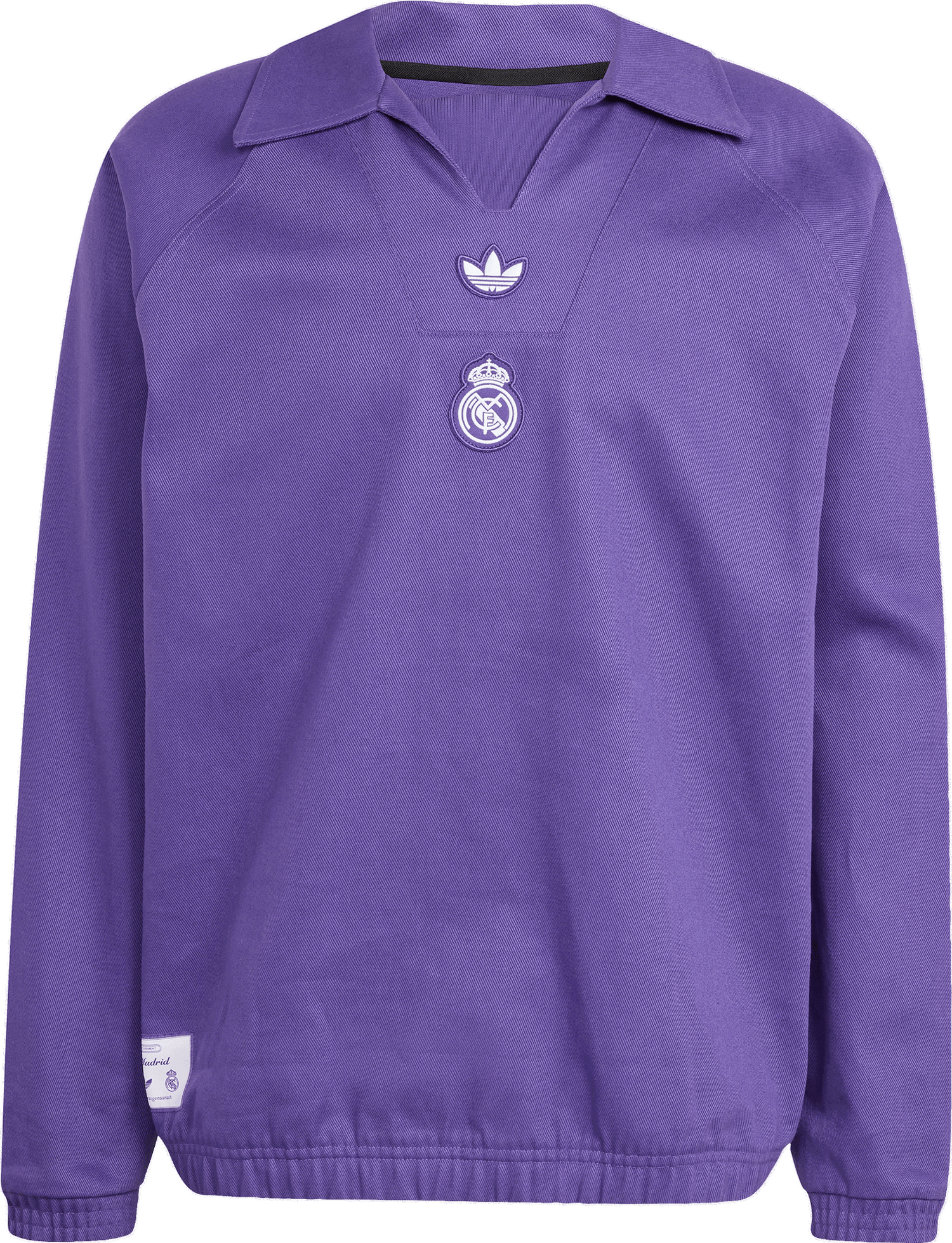 Sweater adidas Performance Real Madrid Terrace Icons Drill Top Purpur | JF2578, 1