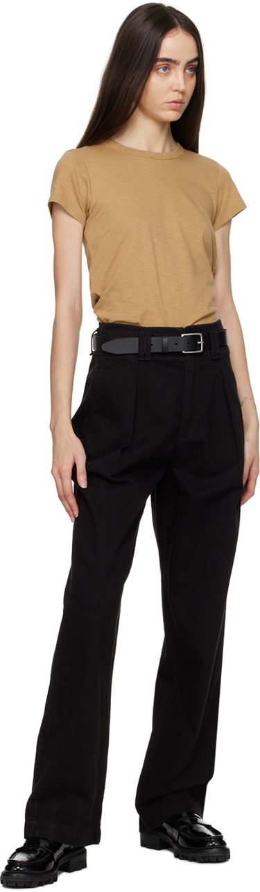 Byxor rag & bone rag & bone Pleated Trousers Svart | WDD22H2933F2BL, 3