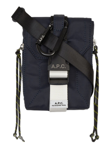 Axelväska A.P.C. Treck Crossbody Pouch Svart | PAAFH-H61733 IAK