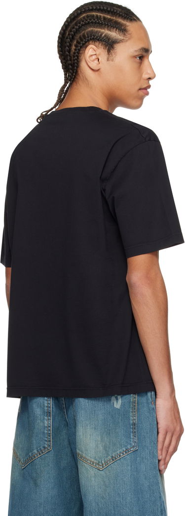 T-shirt Palm Angels Palm Angels Burning Oasi Graphic T-Shirt Svart | PMAA089S25JER0021084, 2