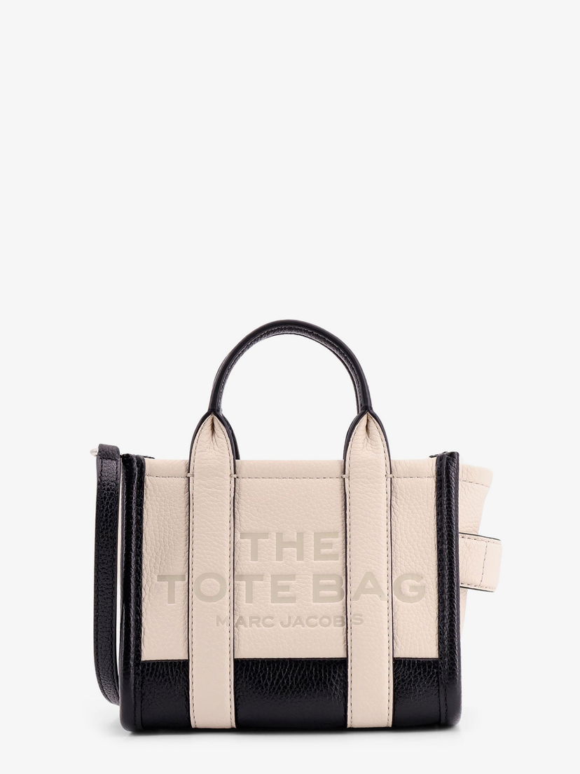 Handväska Marc Jacobs The Tote Bag Mini Crossbody Bag Marc Jacobs Beige | 2S4HCR065H02112