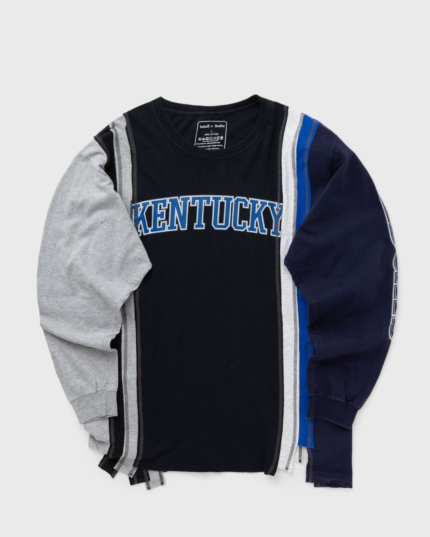 T-shirt Needles Rebuild by Needles 7 Cut Long Sleeve T-Shirt Flerfärgad | QV409-ASSORTED, 0