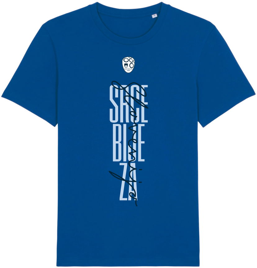 T-shirt Nike NZSx11TS Slove SRCE BIJE shirt men blue Mörkblå | nzsnzs900-463