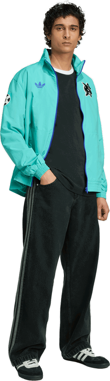 Vindjacka adidas Originals Originals Seattle Sounders FC Anthem Jacket Turkos | jm5026, 5