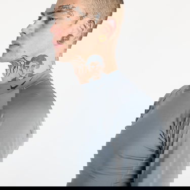 T-shirt Nike Pro Dri-FIT Fitness Mock-Neck Long-Sleeve Top Grå | FB7908-084, 4