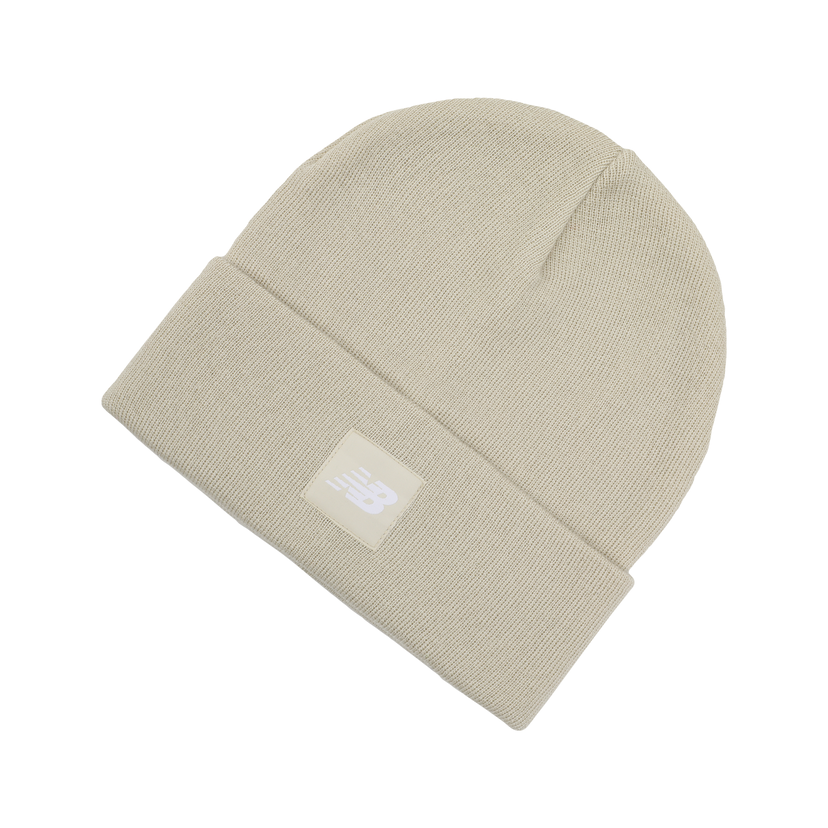 Mössa New Balance Beanie LAH13034TWF Beige | NBLAH13034TWF