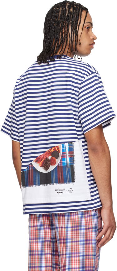 T-shirt Charles Jeffrey Loverboy Charles Jeffrey LOVERBOY Auld Hag Edition Double T-Shirt Blå | 54100101, 2