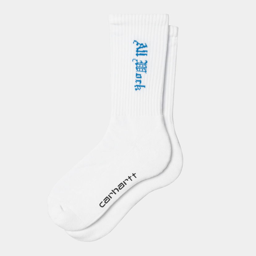 Strumpor Carhartt WIP No Play Socks Vit | I035605_1