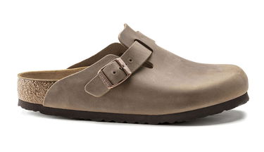 Sneakers och skor Birkenstock Boston Oiled Leather Grå | 960811, 3