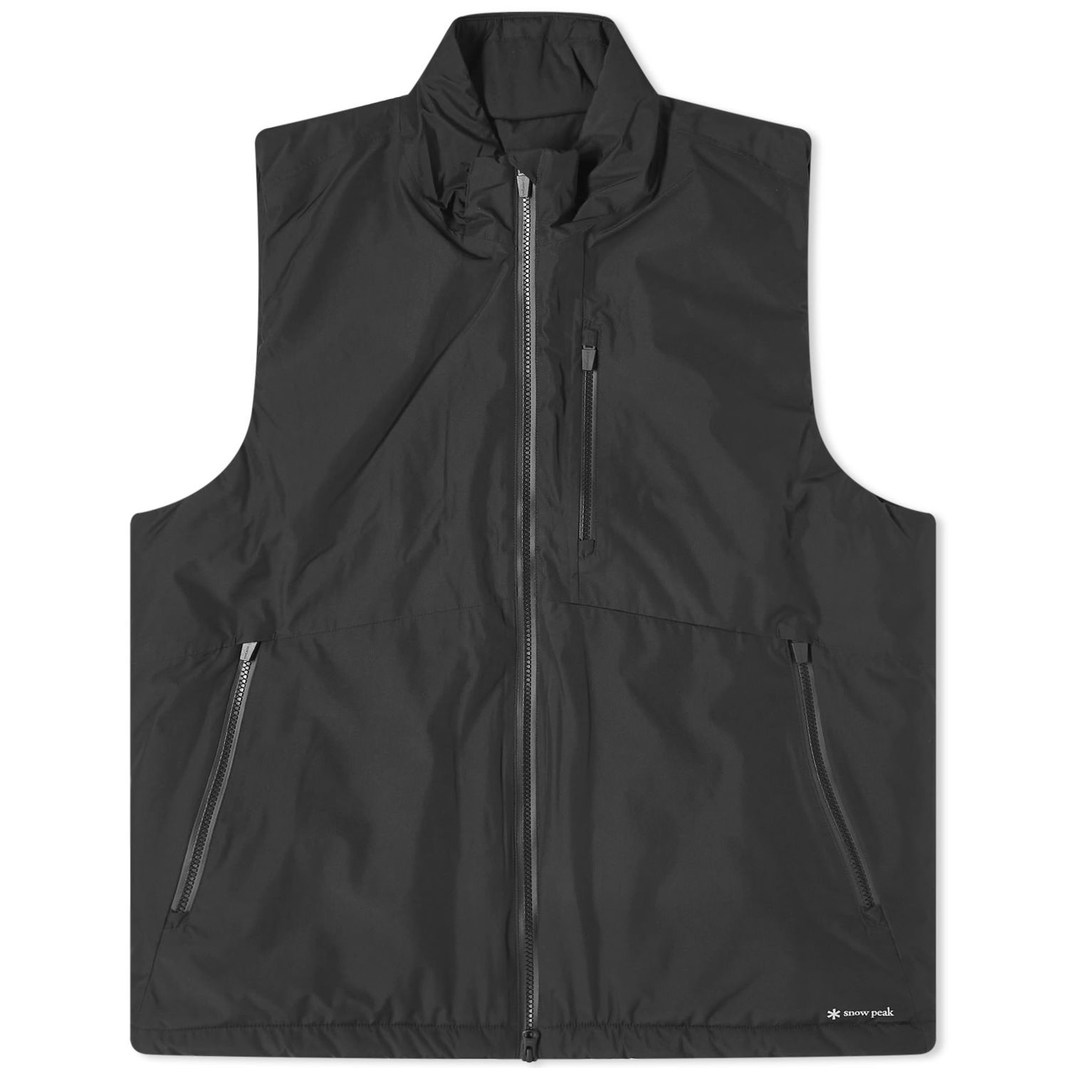 Väst Snow Peak GTX Windstopper Warm Vest Svart | JK-23AU004-BK, 0