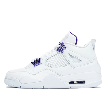 Sneakers och skor Jordan Air Jordan 4 Retro "Purple Metallic" Vit | CT8527-115, 4