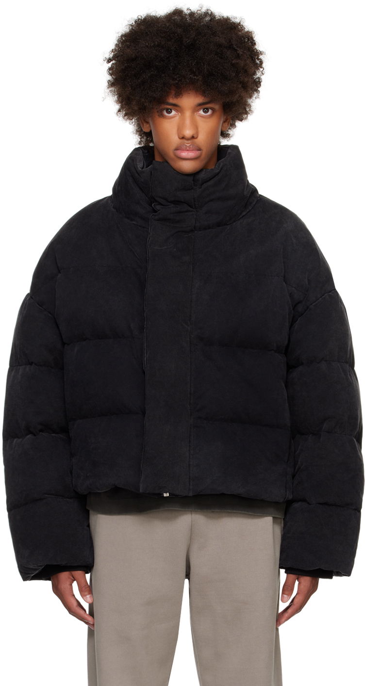 Pufferjacka Entire Studios Puffer Down Jacket Svart | ES2398IR
