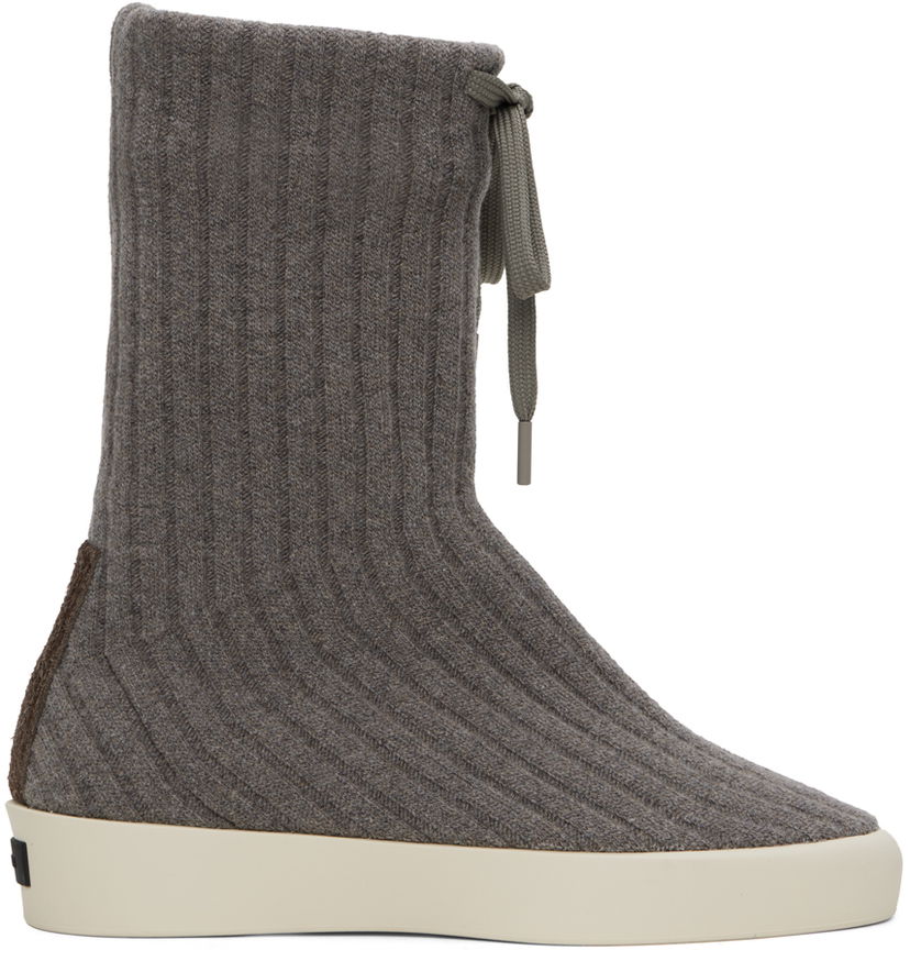 Sneakers och skor Fear of God Fear of God Moc Knit High Grå | FG882-141WOO