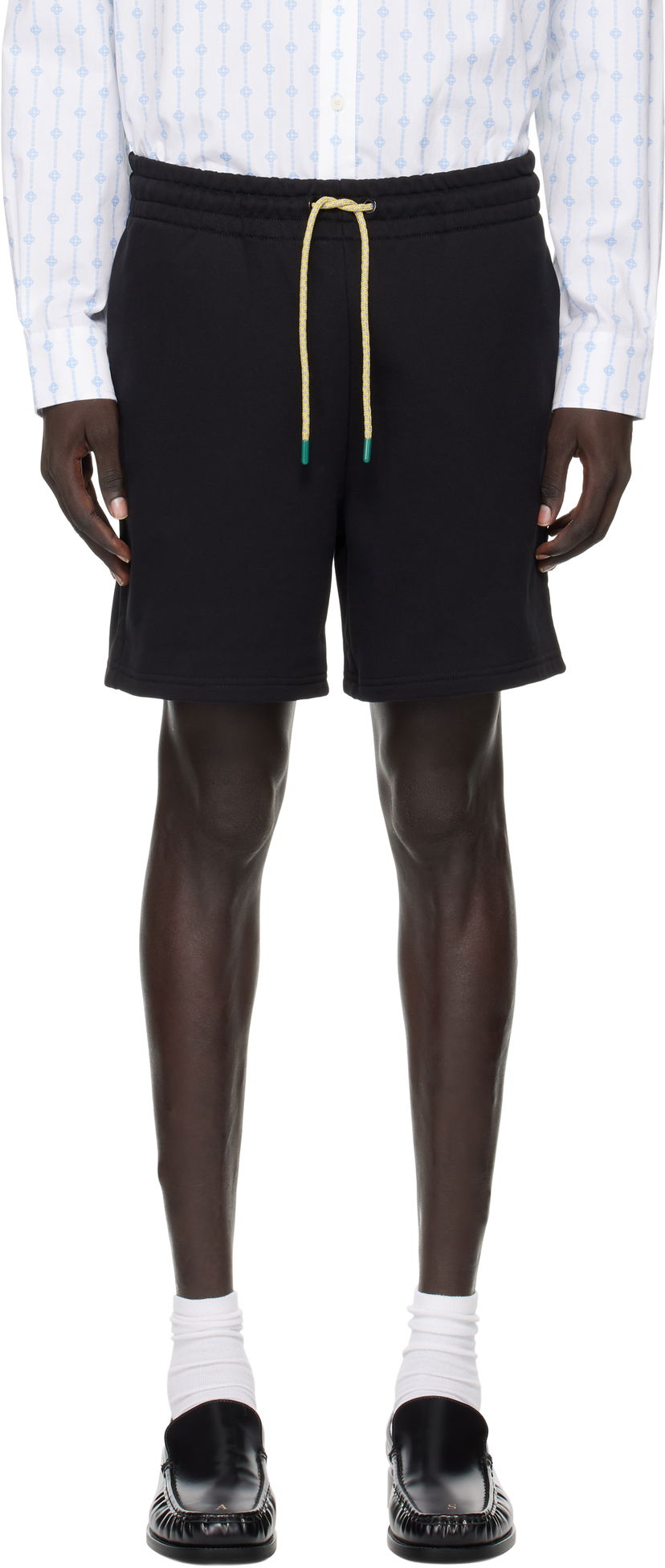 Shorts Casablanca Casablanca Montagne Sweat Shorts Svart | MPF25-JTR-279-01