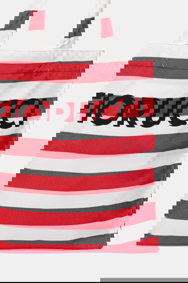 Tygpåse Fiorucci Fiorucci Logo Print Nylon Tote Bag Röd | W02FPABA275NY01RD02, 2