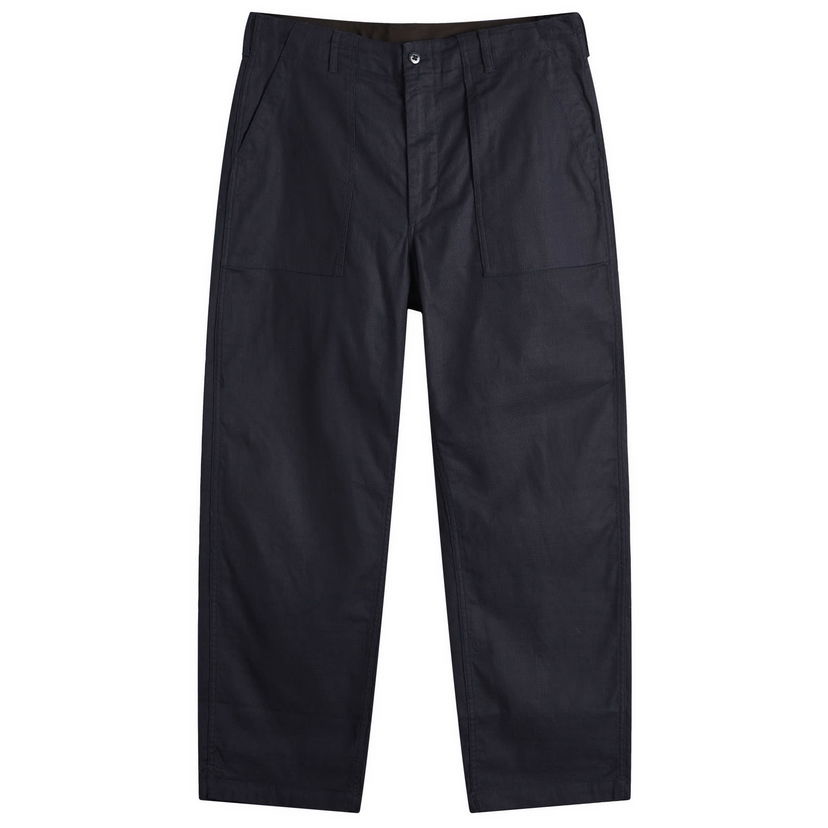 Cargo byxor Engineered Garments Engineered Garments Fatigue Pant, Size Large Mörkblå | QT177-ZT217