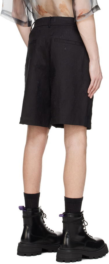 Shorts Feng Chen Wang Feng Chen Wang Distressed Shorts Svart | FMS17ST05, 2