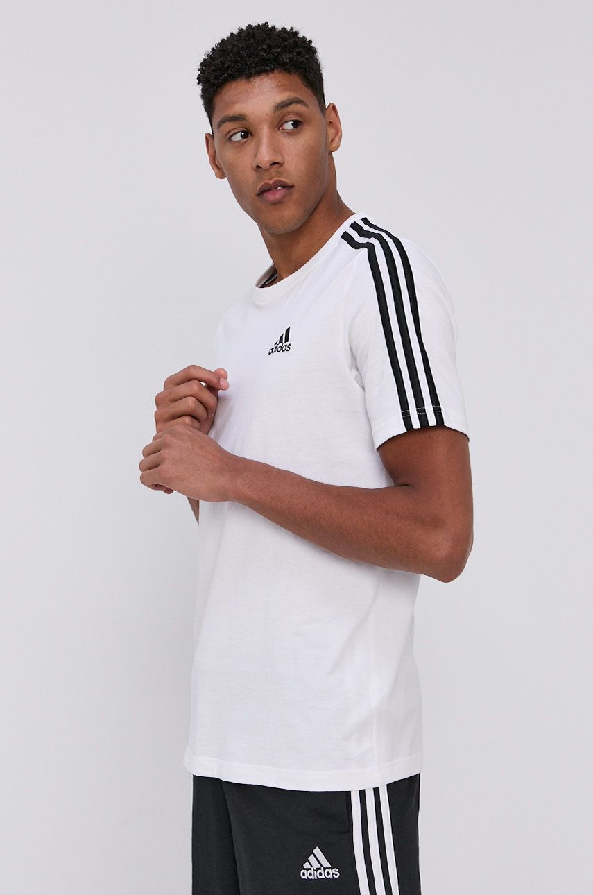 T-shirt adidas Originals 3-Stripes Logo Graphic T-Shirt Vit | GL3733, 0