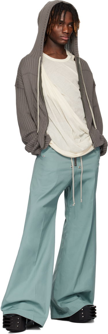 Sweatshirt Rick Owens Rick Owens Hollywood Zip Hoodie Grå | RU01E5614 KEC, 3