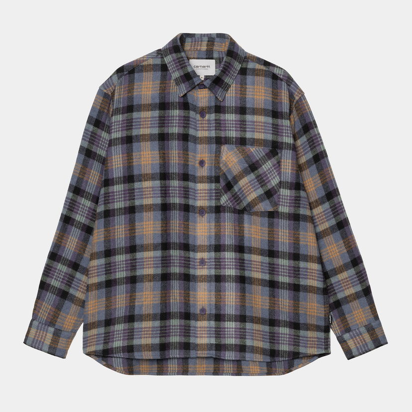 Skjorta Carhartt WIP Carhartt WIP Dern Long Sleeve Shirt Blå | I035331_10