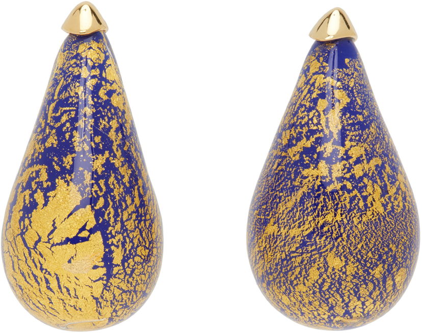 Örhängen Bottega Veneta Drop Glass Earrings Metallisk | 786219 V1A91