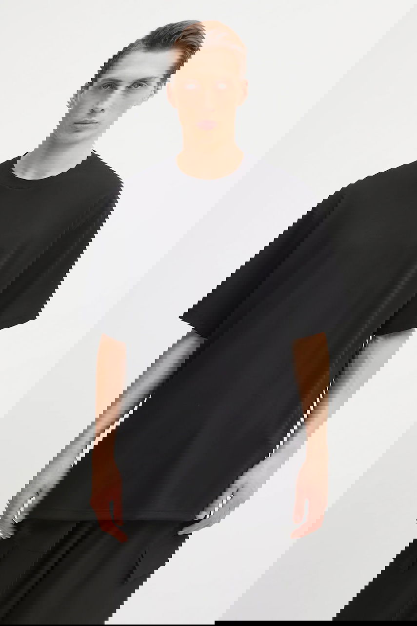 T-shirt Y-3 Y-3 Premium Short Sleeve T-Shirt Svart | JX7279, 0