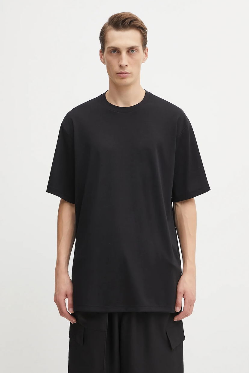 T-shirt Y-3 Y-3 Premium Short Sleeve T-Shirt Svart | JX7279