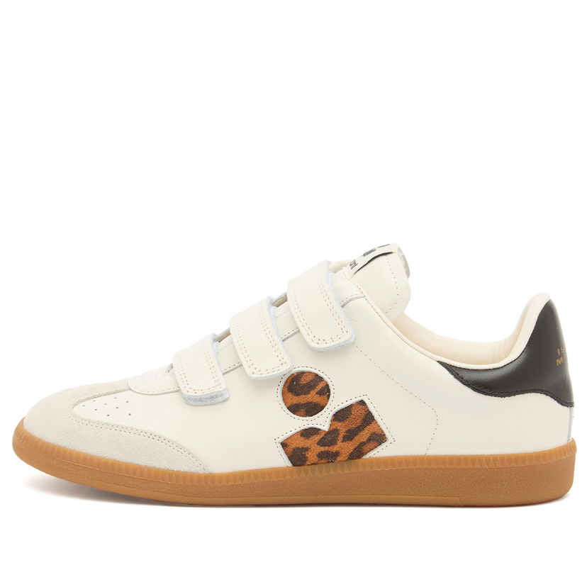 Sneakers och skor ISABEL MARANT Beth Velcro Vit | 25ABK0013FA-C3E07S-ECLE