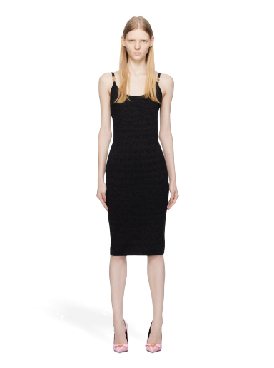 Kjol Versace Croc Svart | 1011396_1A08878