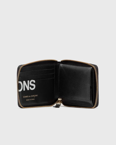 Plånbok Comme des Garçons Comme des Garcons Wallet with Huge Logo Print Svart | SA7100HL-1, 2