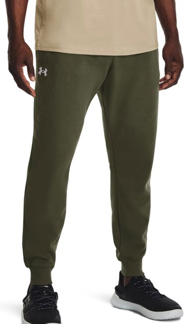 Byxor och jeans Under Armour Rival Fleece Grön | 1379774-390, 0