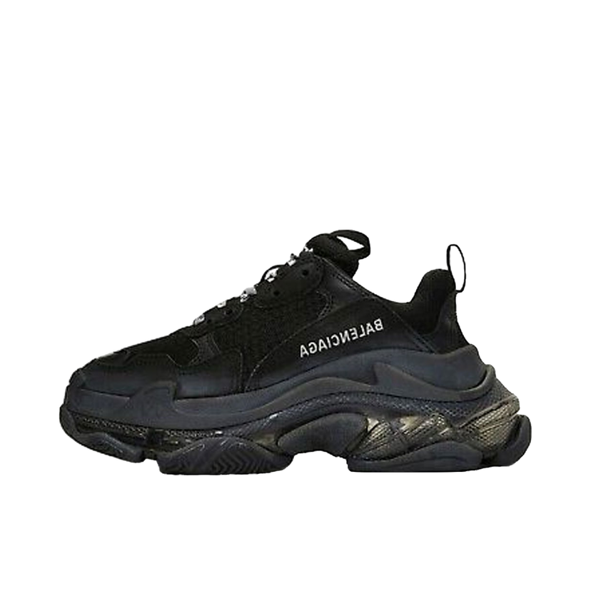 Sneakers och skor Balenciaga Triple S Black Clear Sole W Svart | 544351 W09O 11000