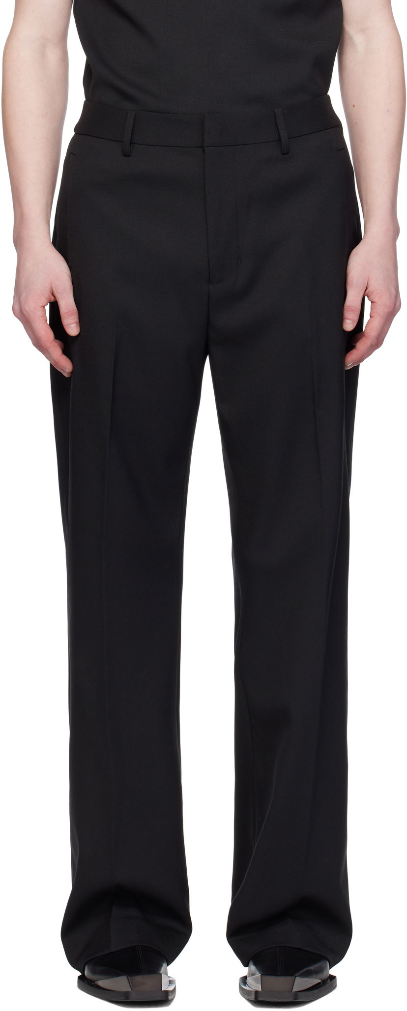 Byxor Entire Studios Entire Studios Father Suiting Trousers Svart | ES2575BW