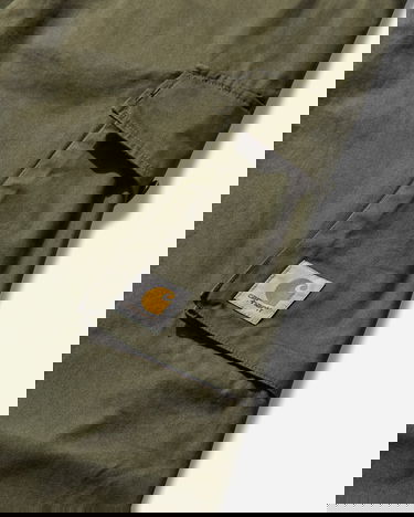 Cargo byxor Carhartt WIP Unit Turtle Stone Washed Cargo Pants Grön | I034562 4106, 4