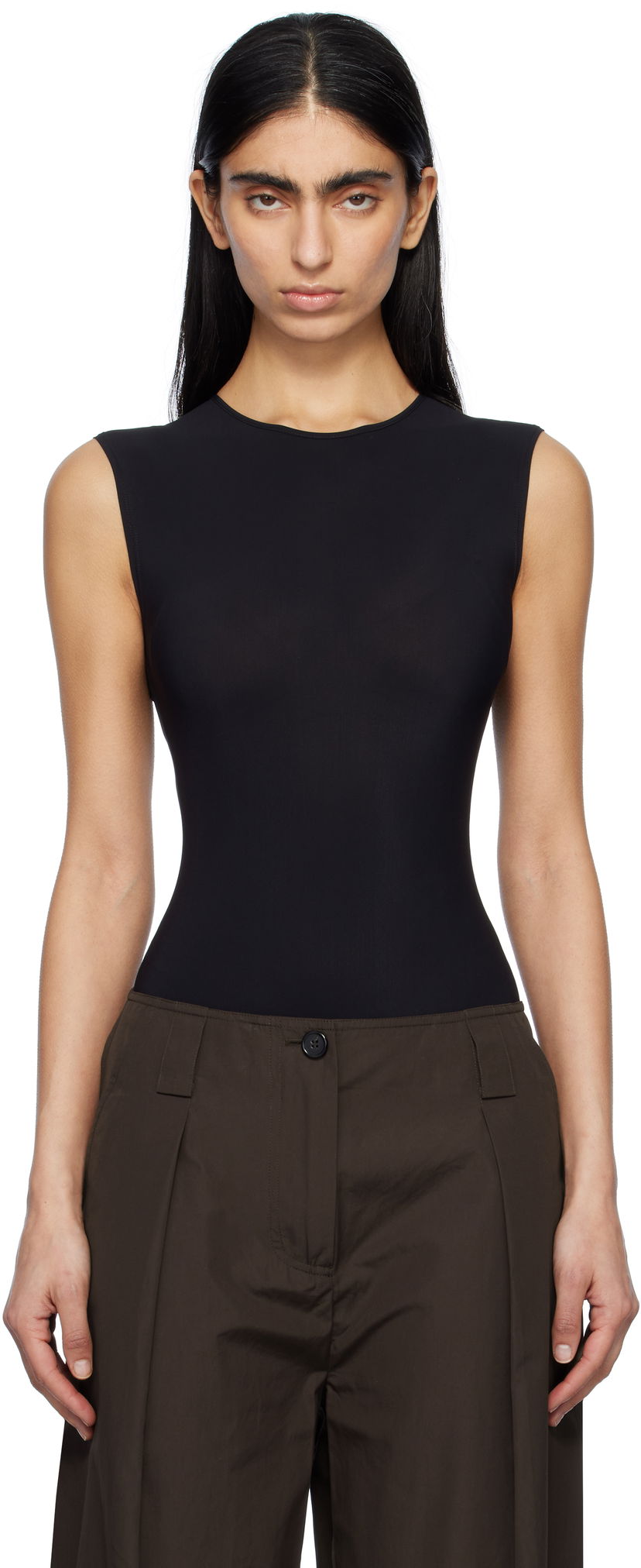 Kropp AGOLDE AGOLDE Aura Bodysuit Svart | A7295-1145