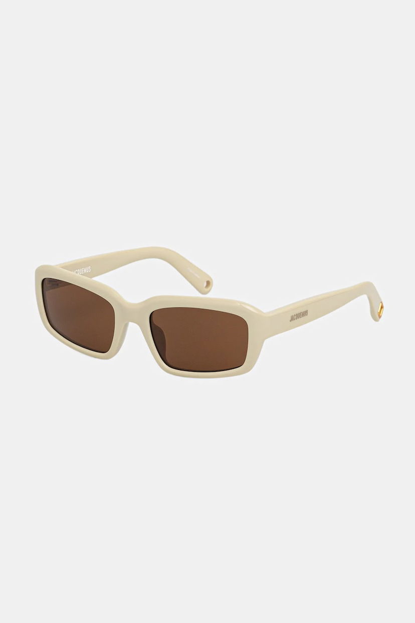 Solglasögon Jacquemus Jacquemus MARINO Sunglasses Beige | JAC64C3SUN