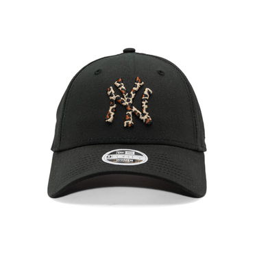 Keps New Era 9FORTY MLB Leopard Infill NY Yankees Adjustable Cap Svart | 60691330, 1