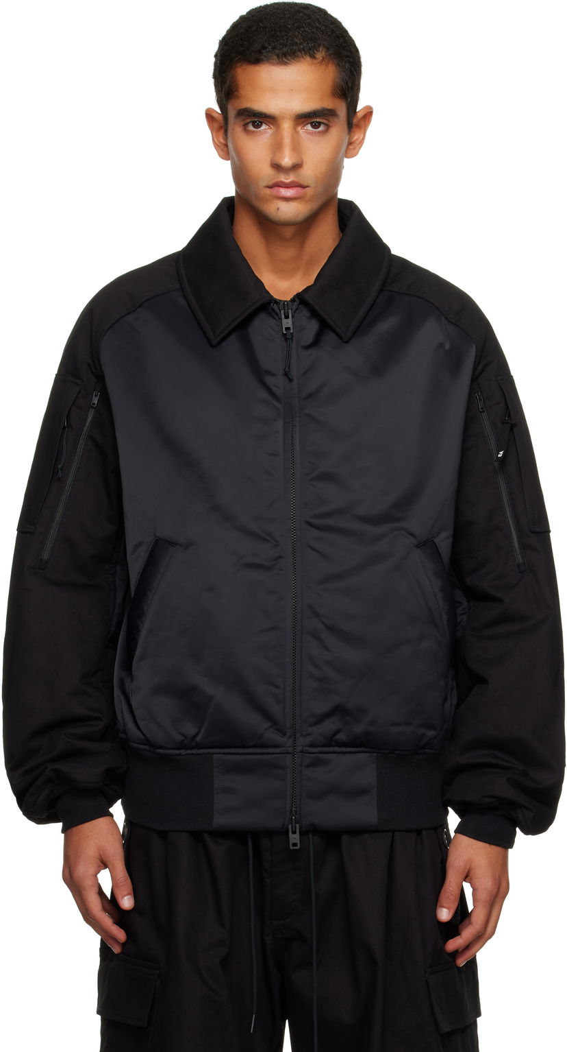 Bomberjacka Y-3 Y-3 UT Twill Bomber Jacket Svart | JY4554