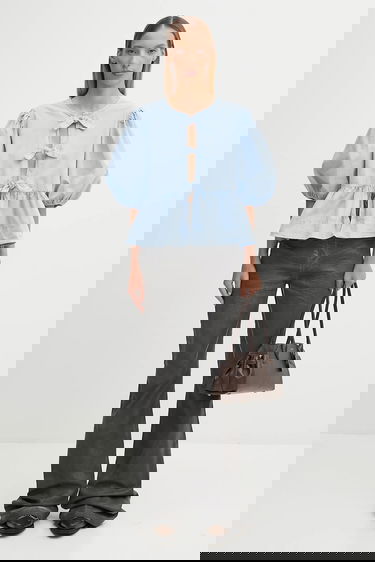 Jeans Rick Owens Rick Owens DRKSHDW Bolan Bootcut High Waist Jeans Grå | DS02E7311.SCF, 4