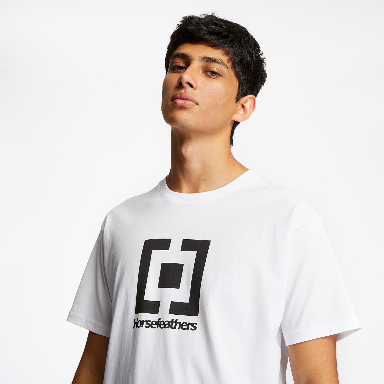 T-shirt Horsefeathers Base T-Shirt Vit | SM949G, 1