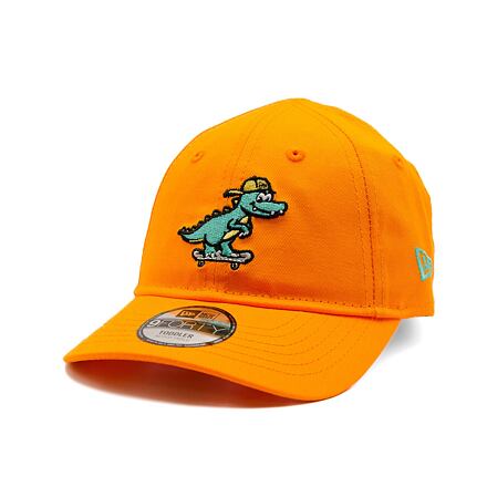 Keps New Era Dinosaur 9FORTY Adjustable Hat Toddler Orange | 60595418, 0