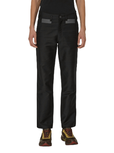 Byxor GR10K Block Fustian Raised Pants Svart | AW22GR1B6FS BL