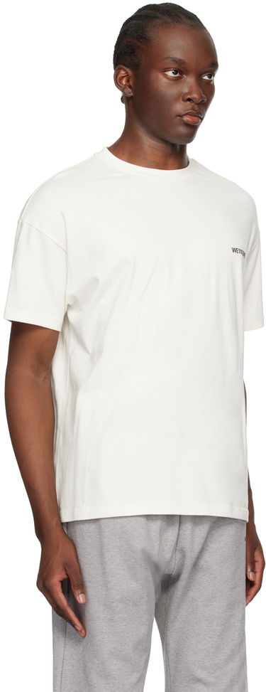 T-shirt We11done Patch T-Shirt Vit | WD-TT1-23-796-U-IV, 1