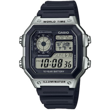 Klocka CASIO Collection Svart | AE-1200WH-1CVEF, 0