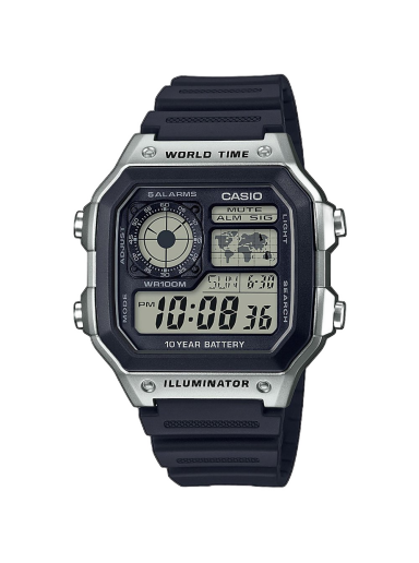 Klocka CASIO Collection Svart | AE-1200WH-1CVEF