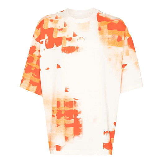T-shirt A-COLD-WALL* Brush Stroke Print T-Shirt Vit | ACWMTS056-RICHO