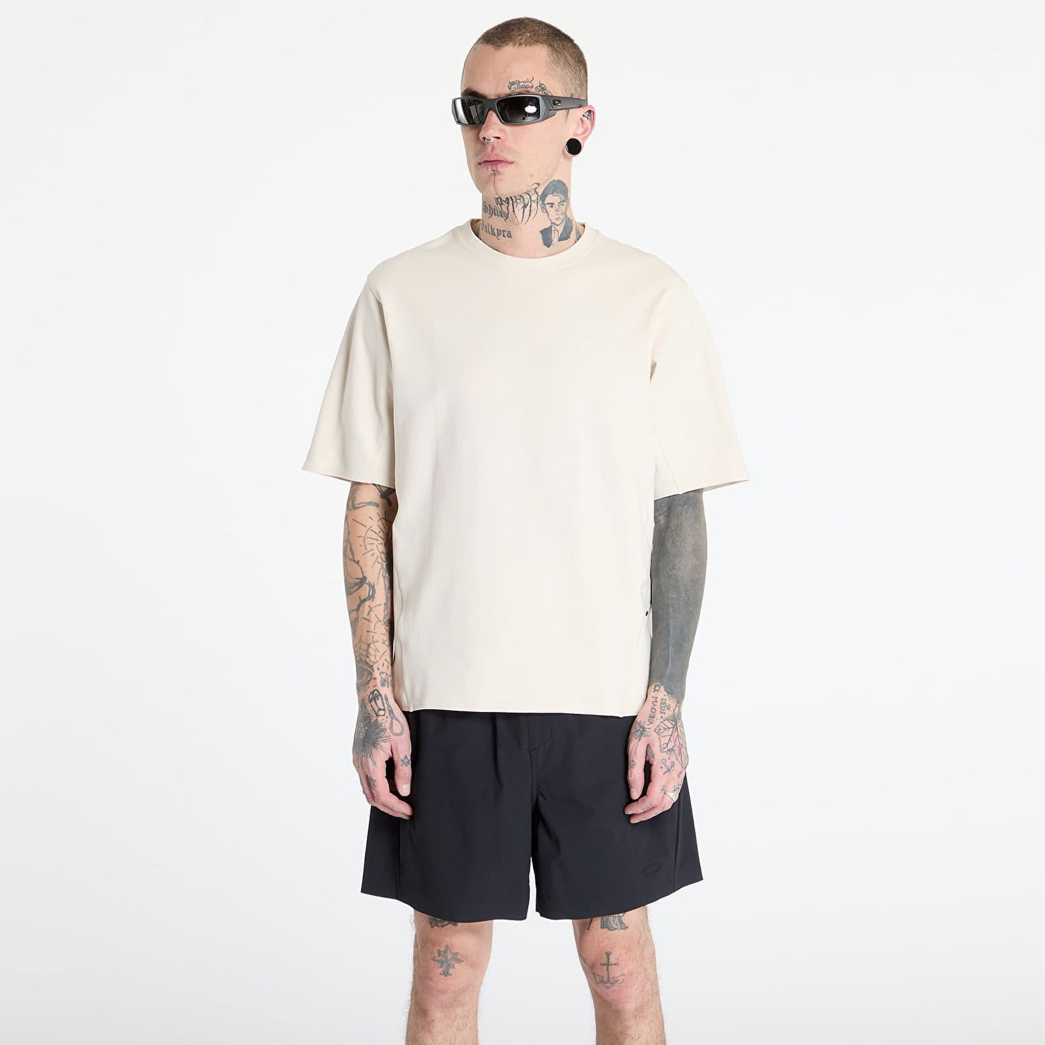 T-shirt OAKLEY Oakley Latitude Flight T-Shirt Beige | FOA406825-68S, 0