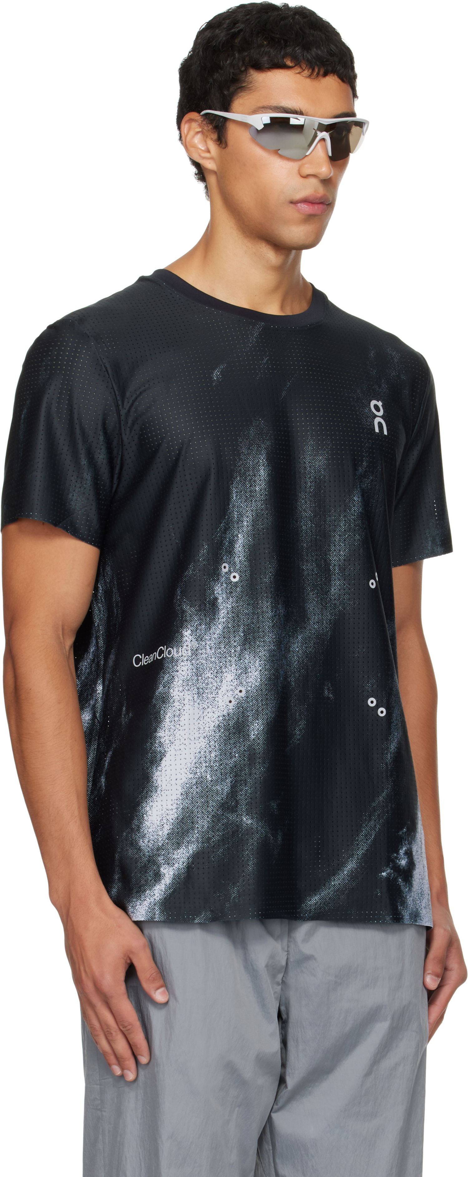 T-shirt On Running Pace Mesh T-Shirt Svart | 1MF10030777, 1